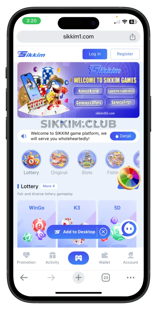 sikkim-game-homepage