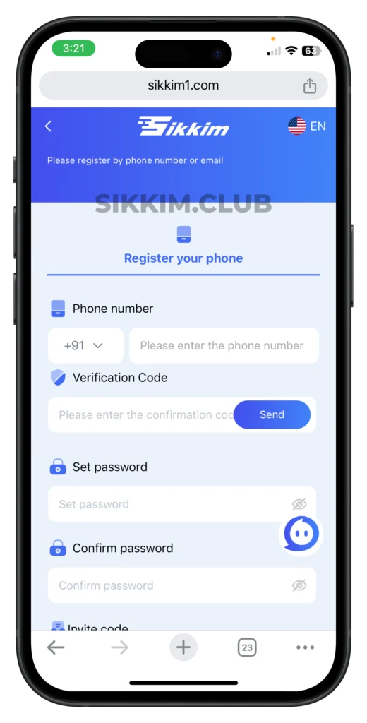 sikkim-game-register-page